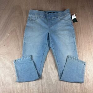 Lauren Ralph Lauren Modern Cropped Legging Jeans Size 10 Beach Wash Stretch